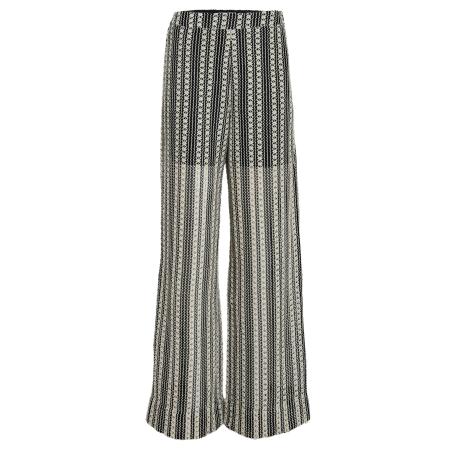 Minus minus Broek Nila lichtbeige / zwart