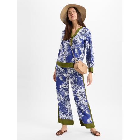 Emily van den Bergh Emily Van Den Bergh Broek blauw / groen / wit