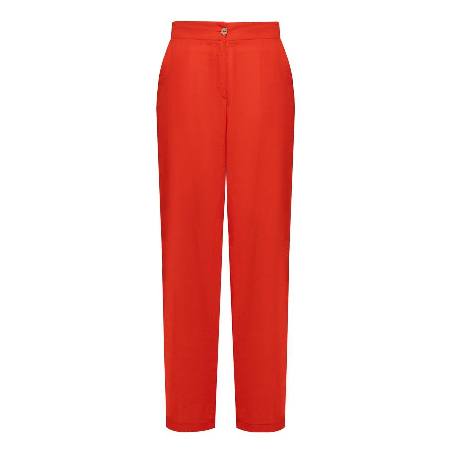 Quiosque Quiosque Broek neonoranje -