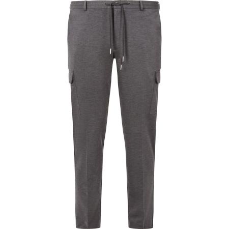 Charles Colby Cargobroek donkergrijs, Effen