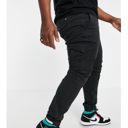 Jack & Jones Intelligence Plus - Cargobroek in zwart