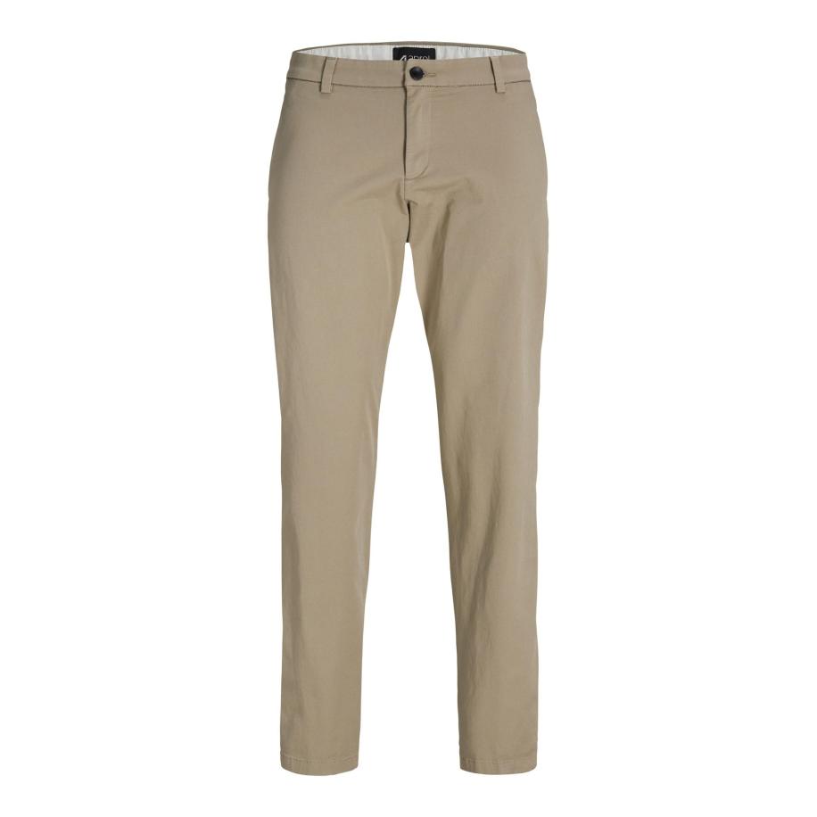aprel aprel Broek donkerbeige -