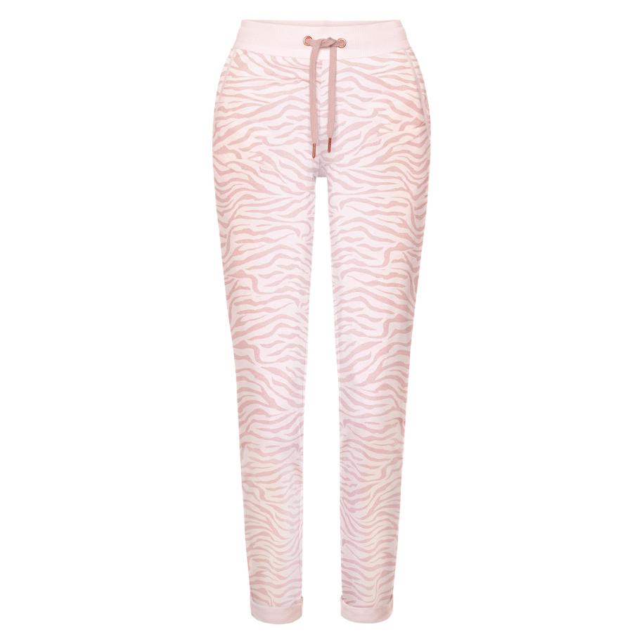 Lascana LASCANA Broek pink / wit -