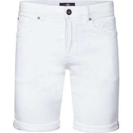 Petrol Denim Short Jackson Wit