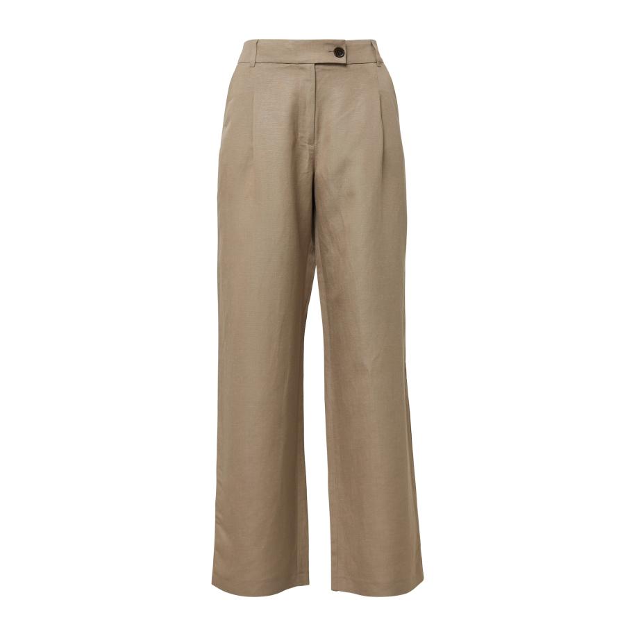 s.Oliver BLACK LABEL s.Oliver BLACK LABEL Bandplooibroek lichtbruin -