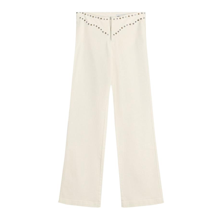 Bershka Bershka Broek offwhite -