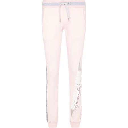 Bruno Banani Bruno Banani Broek Gonzales grijs / pastelroze / wit