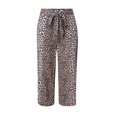 Only ONLY Bandplooibroek ONLNOVA beige / bruin / zwart