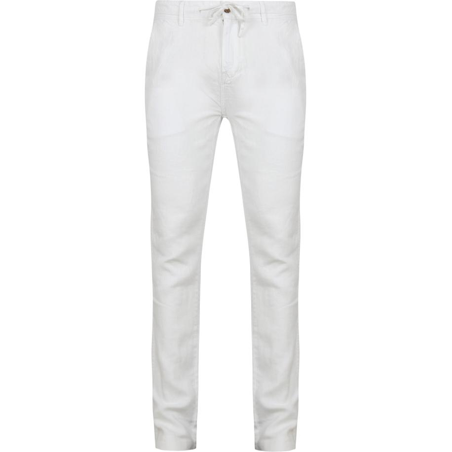 Suitable Chino Linnen Wit Wit