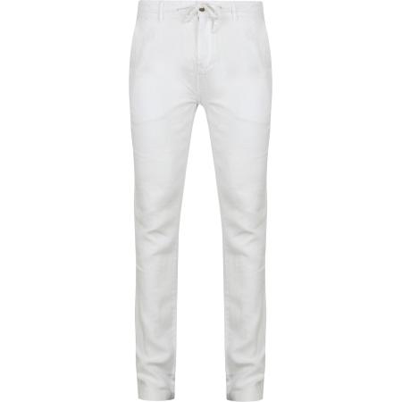 Suitable Chino Linnen Wit