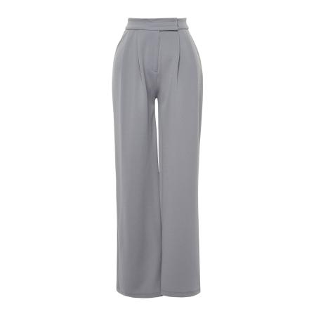 Trendyol Trendyol Bandplooibroek rookgrijs