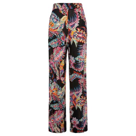 Buffalo BUFFALO Broek blauw / geel / oranje / zwart