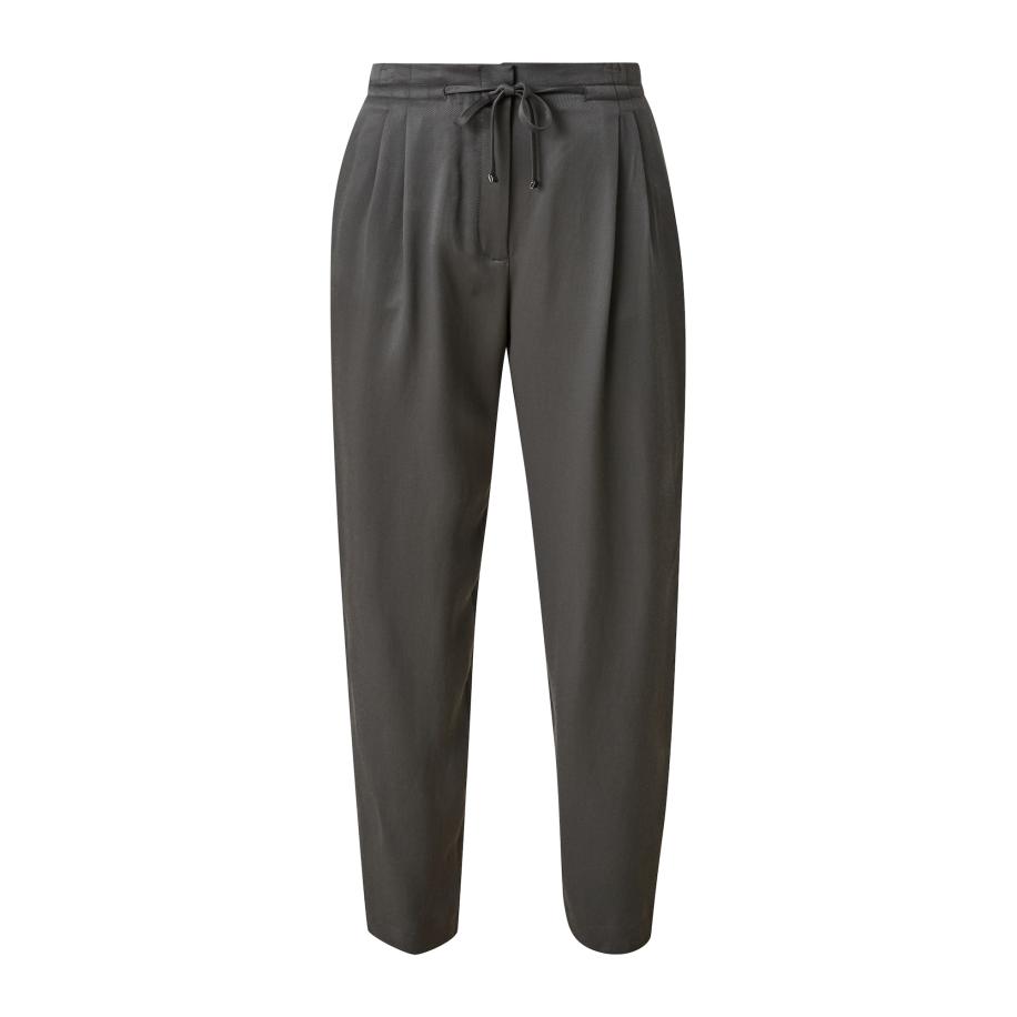 s.Oliver BLACK LABEL Broek antraciet Grijs