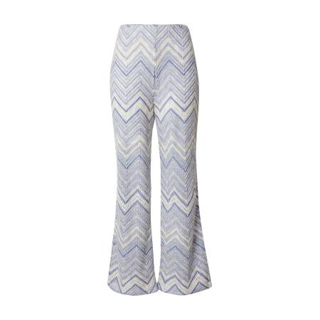 s.Oliver BLACK LABEL Broek opaal / royal blue/koningsblauw / safraan / wit