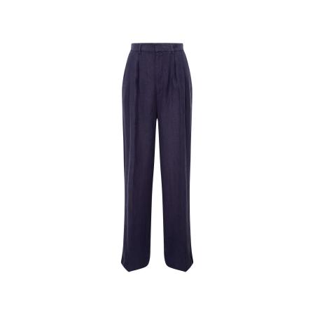 Seidensticker SEIDENSTICKER Broek Schwarze Rose donkerblauw