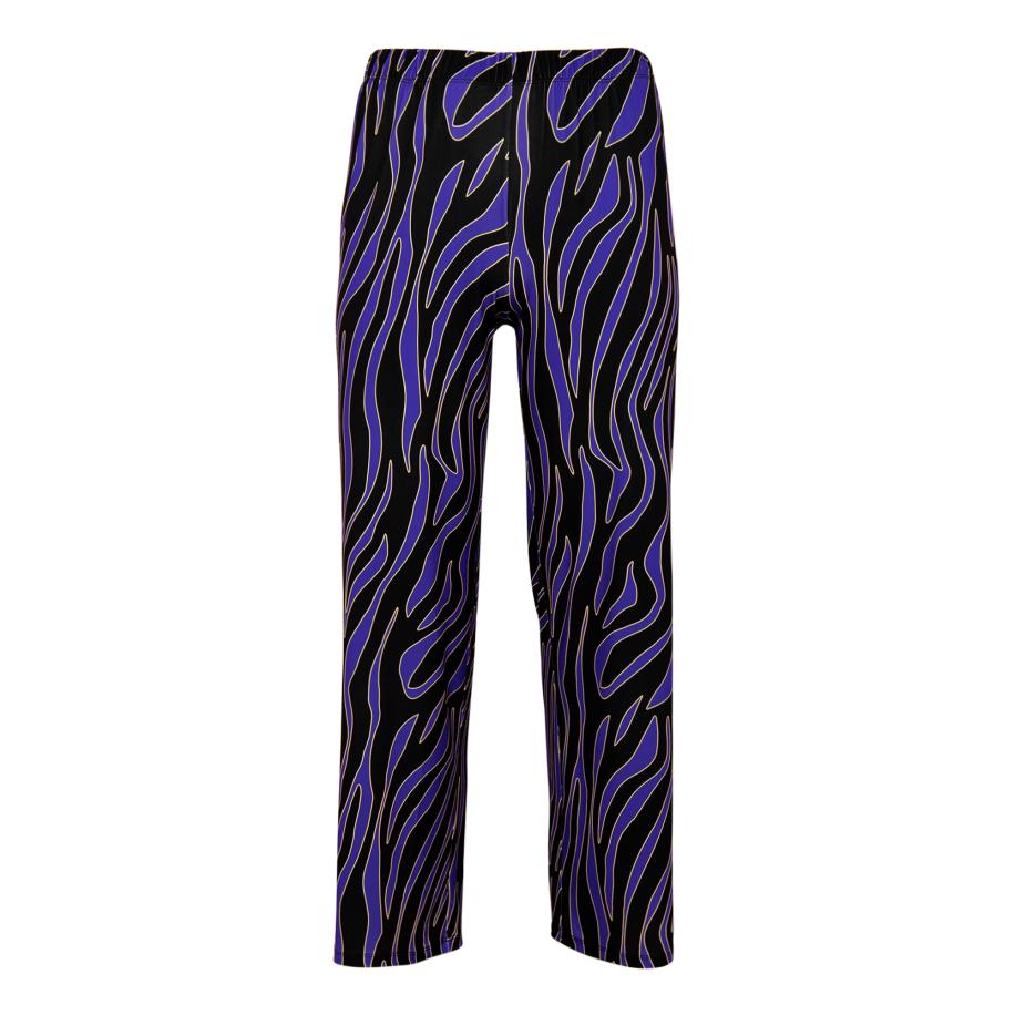 Yoek YOEK Broek lila / zwart -