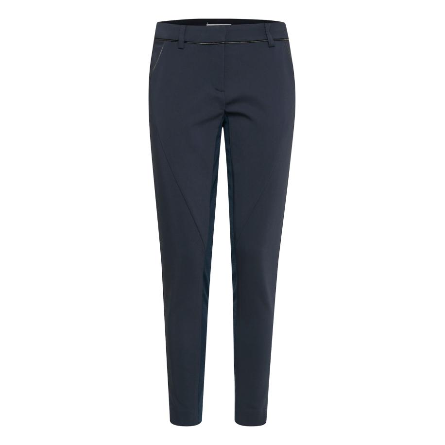 Fransa Fransa Broek Zacity nachtblauw -