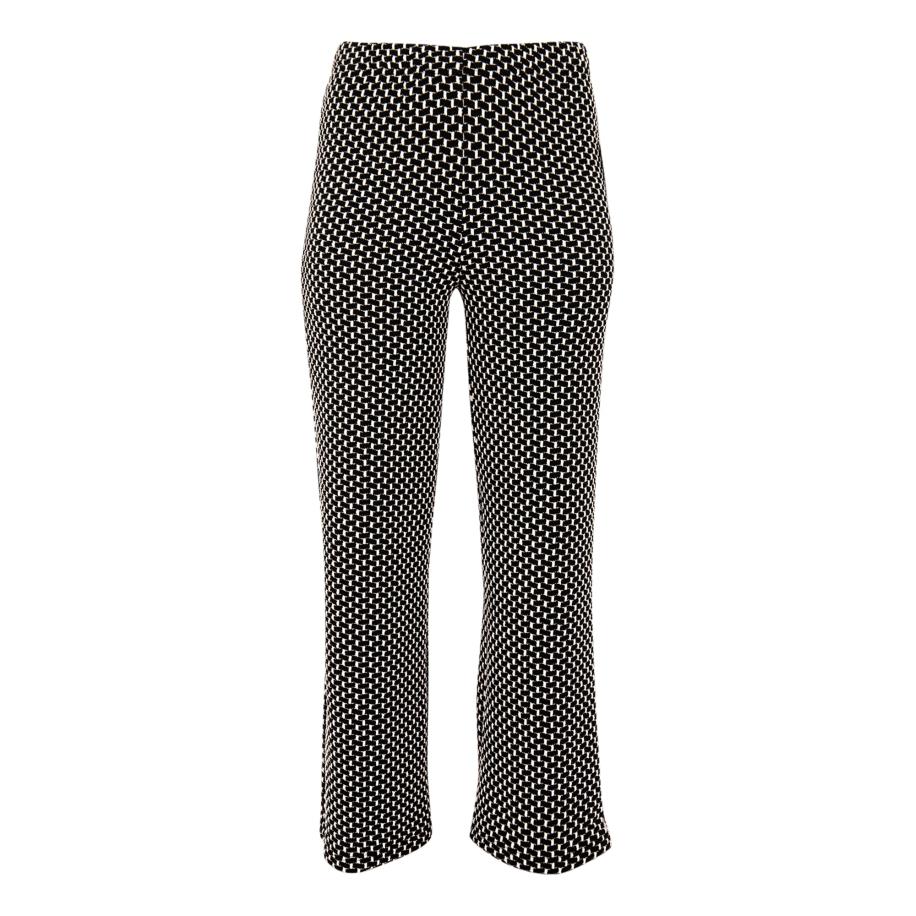 Yoek YOEK Broek zwart / wit -