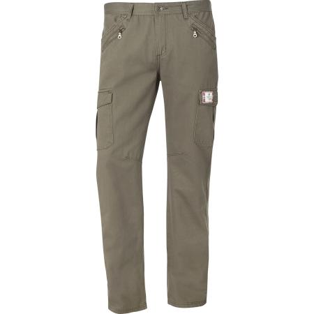 Jan Vanderstorm Cargobroek olijf, Effen