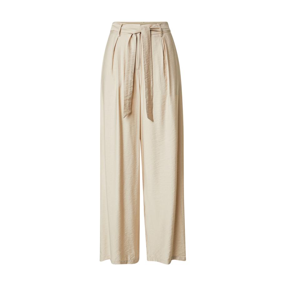 MSCH Copenhagen MSCH COPENHAGEN Bandplooibroek Nyla Amabella lichtbeige -