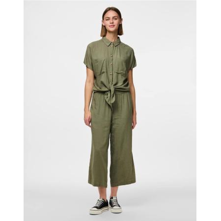 Pieces Culottes in diep groen