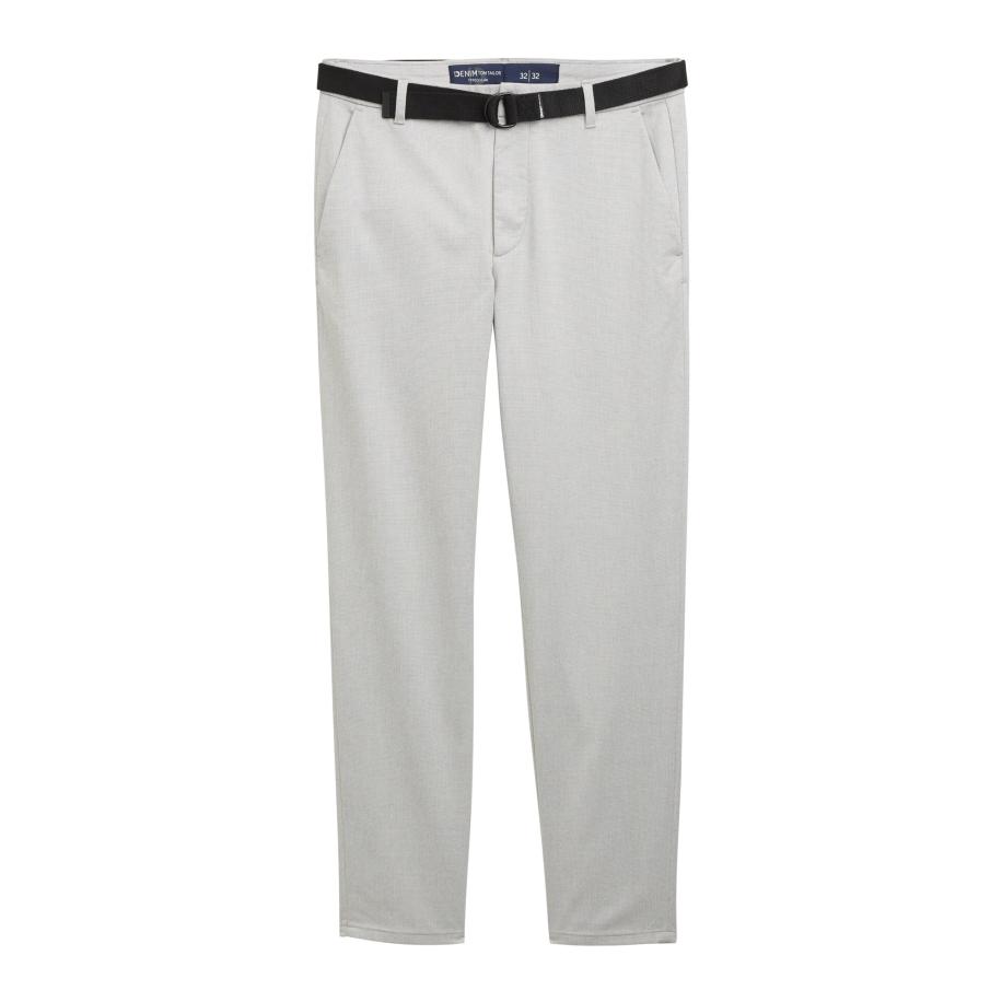 Tom Tailor TOM TAILOR DENIM Chino lichtgrijs / donkergrijs -