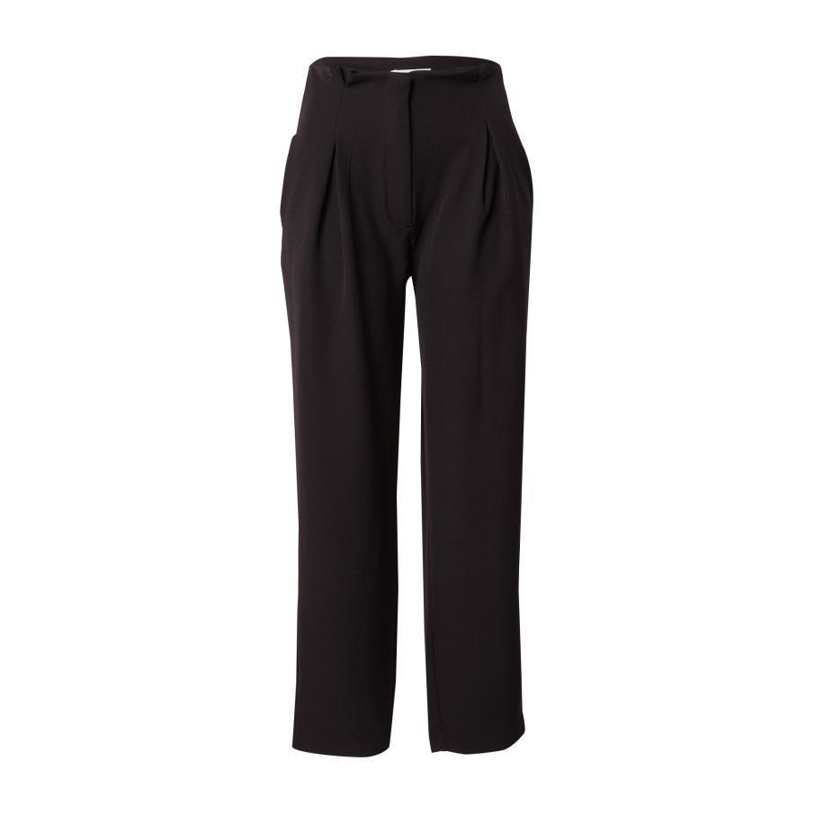 Warehouse Warehouse Bandplooibroek zwart -