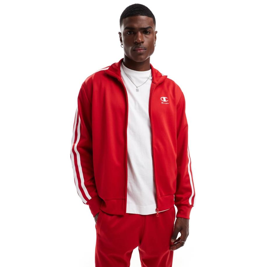 Champion - Trainingsjack in rood, deel van co-ord set Rood