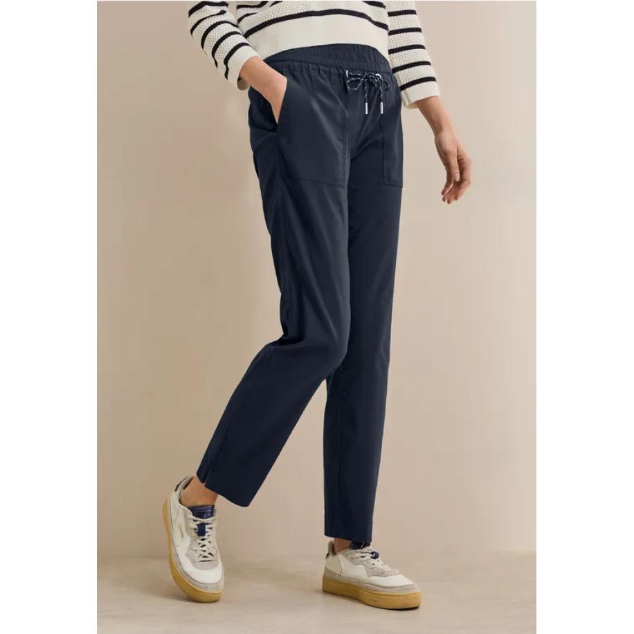 CECIL Casual broek Blauw