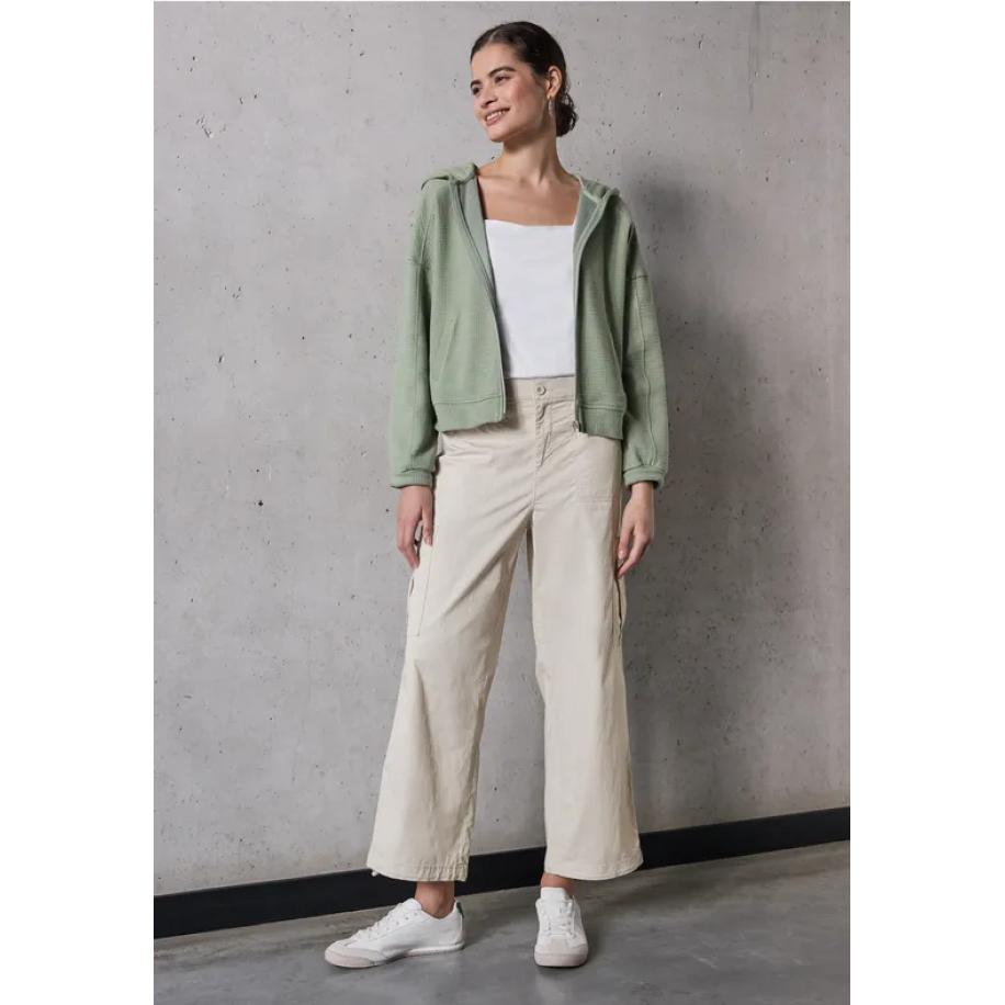 Street One Papertouch broek met rechte pijpen Bruin