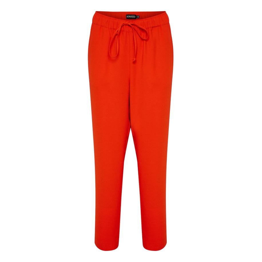 Soaked in Luxury SOAKED IN LUXURY Broek Shirley oranjerood -