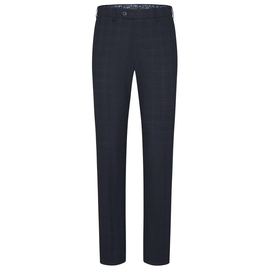Meyer MEYER Chino blauw / bruin -