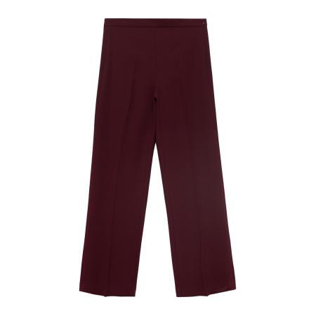 Mango MANGO Broek Iguana donkerrood