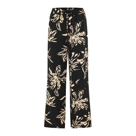 Guido Maria Kretschmer Women Broek Ayana crème / zwart