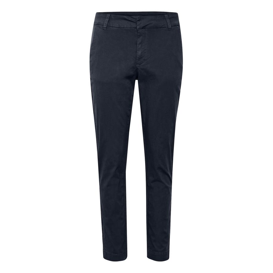Kaffe Chino Mette marine Blauw