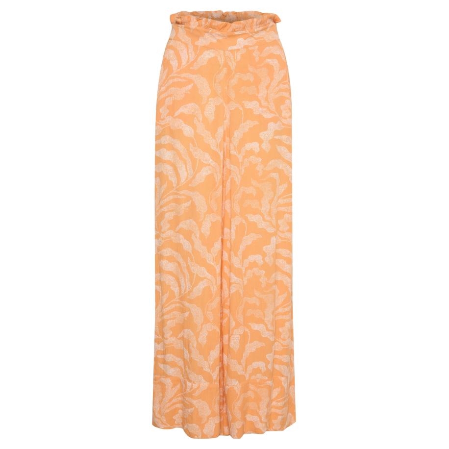 Soaked in Luxury SOAKED IN LUXURY Broek Zaya mandarijn / wit -