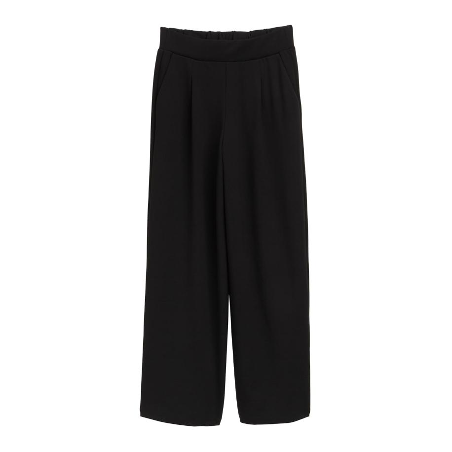 Tom Tailor TOM TAILOR DENIM Bandplooibroek zwart -