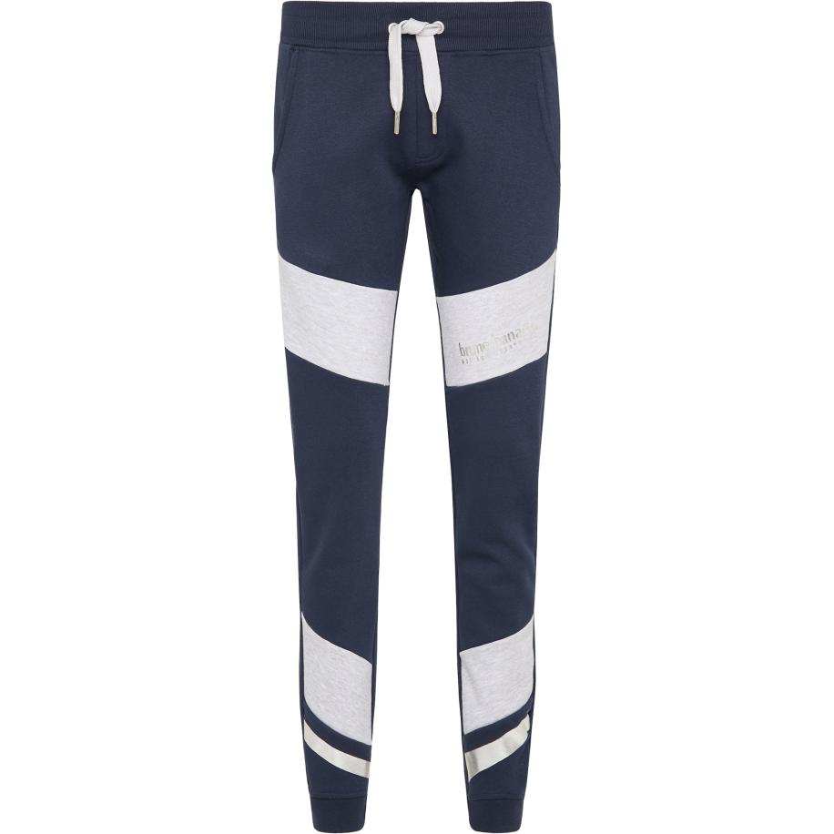 Bruno Banani Bruno Banani Broek Foster blauw / zilver / wit -