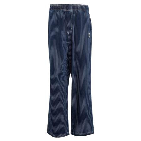 Adidas ADIDAS ORIGINALS Broek Wabash Loose blauw gemêleerd / wit