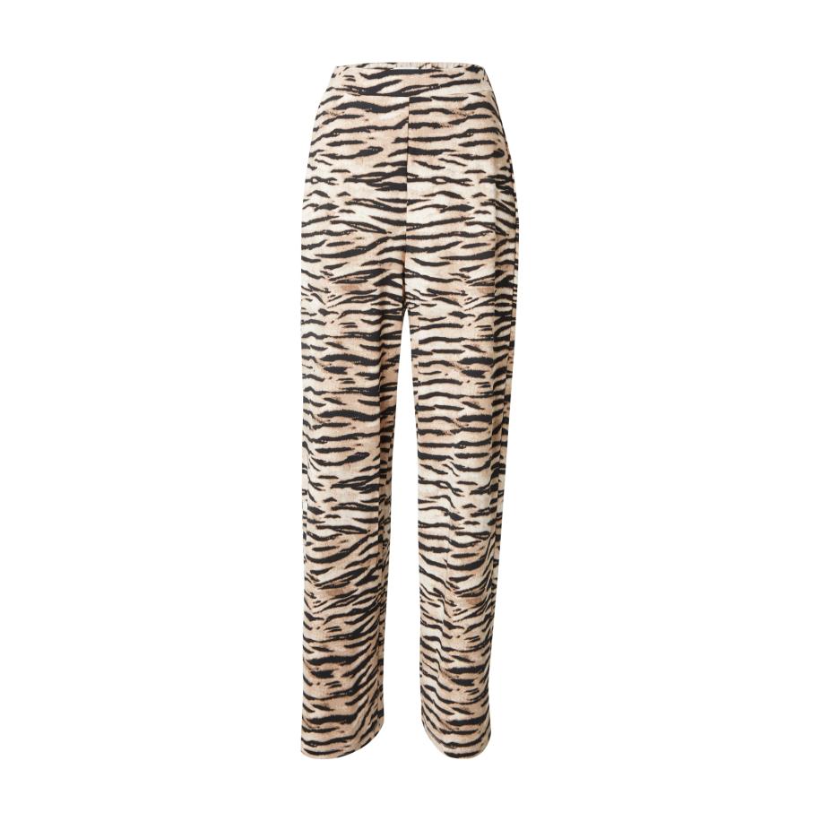 Vila VILA Broek VILEOA camel / ecru / zwart -