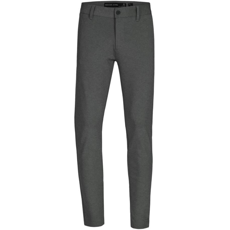 JEFF JEFF Chino Burch grijs gemêleerd -