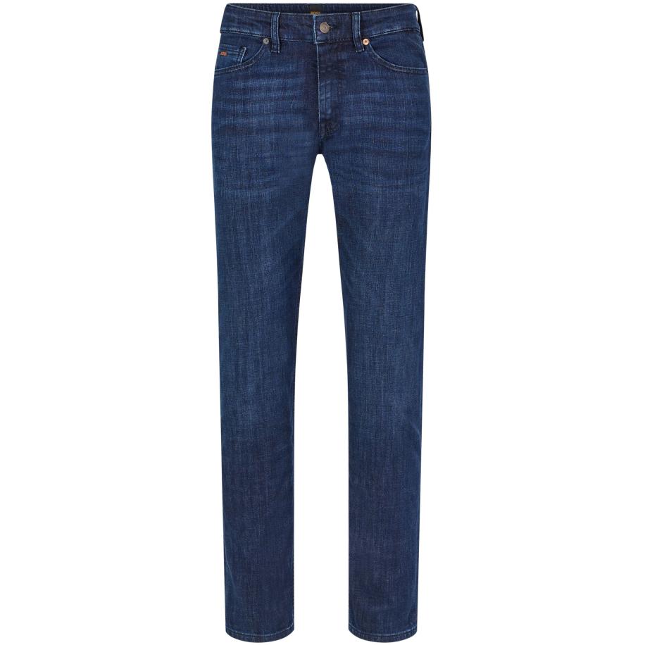 BOSS Delaware Jeans Navy Blauw