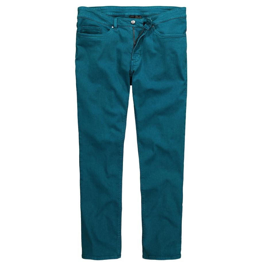men plus Men Plus Broek cyaan blauw -