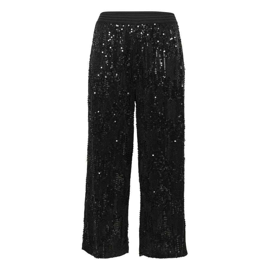 Kaffe Kaffe Broek Amalie zwart -