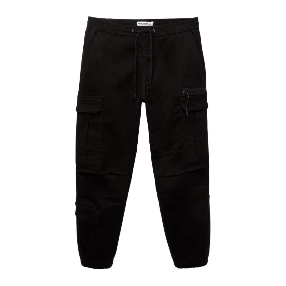 Pull&Bear Pull&Bear Cargobroek zwart -