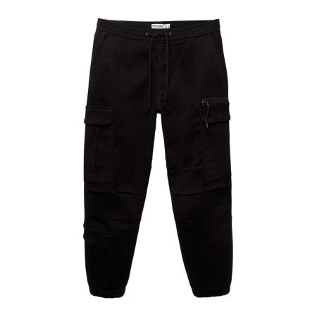 Pull&Bear Pull&Bear Cargobroek zwart