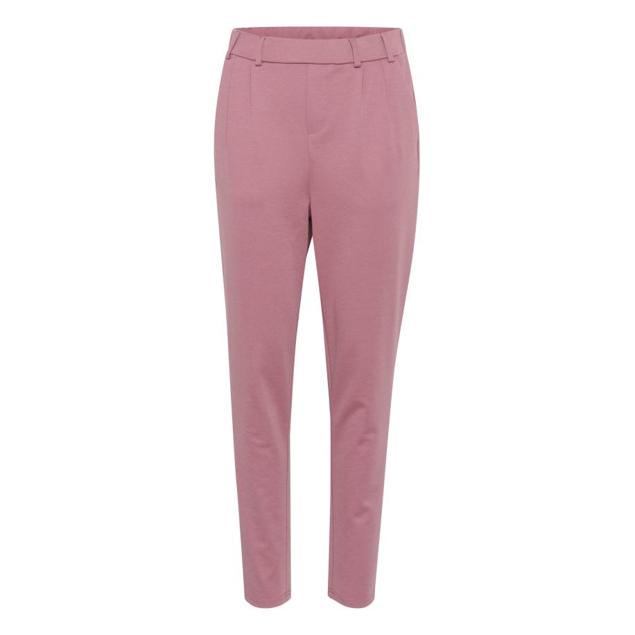 Kaffe Bandplooibroek KA Jenny oudroze Roze