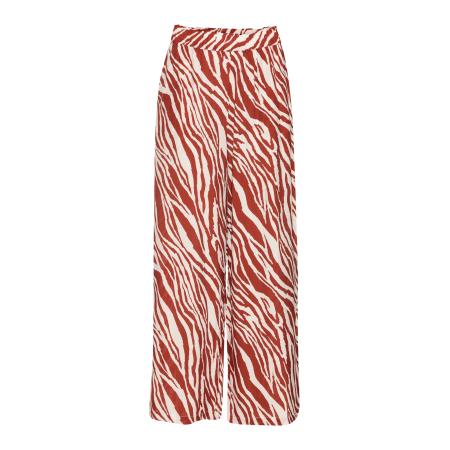 ICHI ICHI Broek IHYARDEEN rood / wit