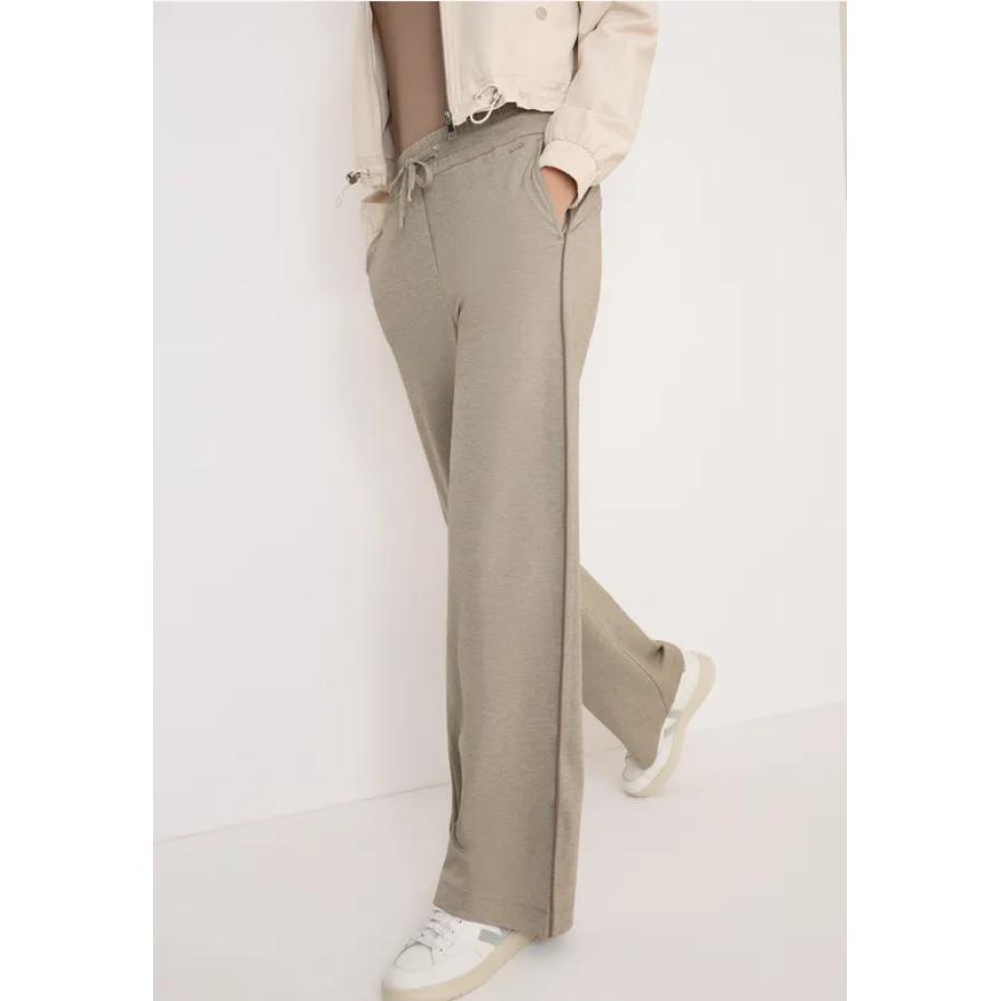 CECIL Broek met galonstrepen - Bruin