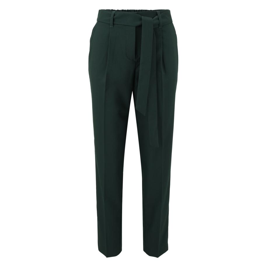 Zero zero Bandplooibroek donkergroen -